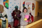 Los Reyes Magos visitan el CEE Pla d'Hortolans