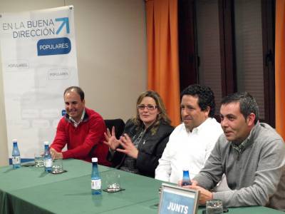 El PP ratifica en Benassal a Mari Luz Monterde como candidata a revalidar la alcalda