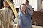 Los niños, los protagonistas del Domingo de Ramos
