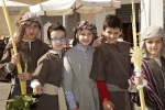 Los niños, los protagonistas del Domingo de Ramos