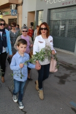 Gran participación en el Domingo de Ramos