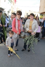 Gran participación en el Domingo de Ramos