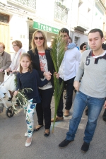 Gran participación en el Domingo de Ramos