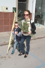 Gran participación en el Domingo de Ramos
