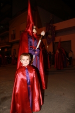 La Vall procesionó el paso del Ecce Homo