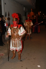 La Vall procesionó el paso del Ecce Homo