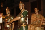 La Vall procesionó el paso del Ecce Homo