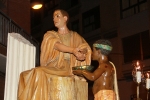 La Vall procesionó el paso del Ecce Homo