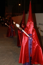 La Vall procesionó el paso del Ecce Homo