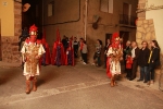 La Vall procesionó el paso del Ecce Homo