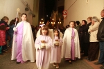 Las calles de Nules acogen el Vía Crucis procesional