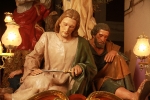 Las calles de Nules acogen el Vía Crucis procesional
