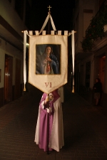 Las calles de Nules acogen el Vía Crucis procesional