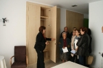 Centenares de vecinos de Vilafranca asisten a la jornada de puertas abiertas de la nueva residencia de la tercera edad