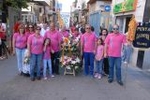 Flores y 'garbonets' para el patrón