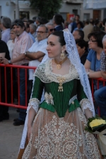 Flores y 'garbonets' para el patrón