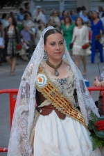 Flores y 'garbonets' para el patrón