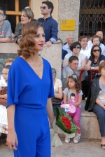 Flores y 'garbonets' para el patrón