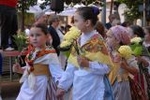 Flores y 'garbonets' para el patrón