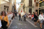 Vila-real despide las fiestas con correfoc y castillo tras la procesión en honor a Sant Pasqual
