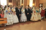 Vila-real despide las fiestas con correfoc y castillo tras la procesión en honor a Sant Pasqual