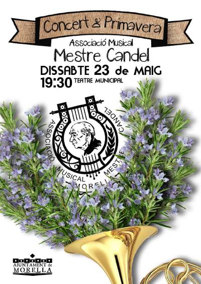 La Asociacin Musical Mestre Candel realizar maana su Concierto de Primavera en Morella
