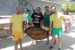La penya Pirata cocina la mejor paella de Les Penyes en Festes