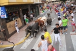 2 minutos y medio dura el encierro de toros cerriles de Les Penyes en Festes 2015