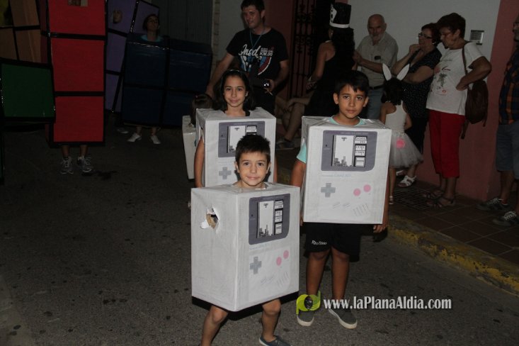 Tetris, el mejor disfraz de Nules