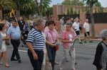 La 'baixà' de la patrona abre los actos festivos en Vila-real