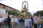 La 'baixà' de la patrona abre los actos festivos en Vila-real