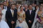 La 'baixà' de la patrona abre los actos festivos en Vila-real