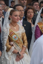 La 'baixà' de la patrona abre los actos festivos en Vila-real