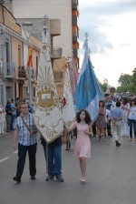 La 'baixà' de la patrona abre los actos festivos en Vila-real