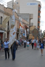 La 'baixà' de la patrona abre los actos festivos en Vila-real