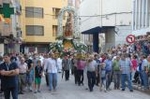 La 'baixà' de la patrona abre los actos festivos en Vila-real