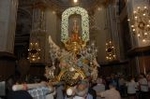 La 'baixà' de la patrona abre los actos festivos en Vila-real