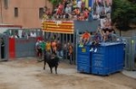 Vila-real cierra las exhibiciones taurinas con otro herido grave en el toro embolado