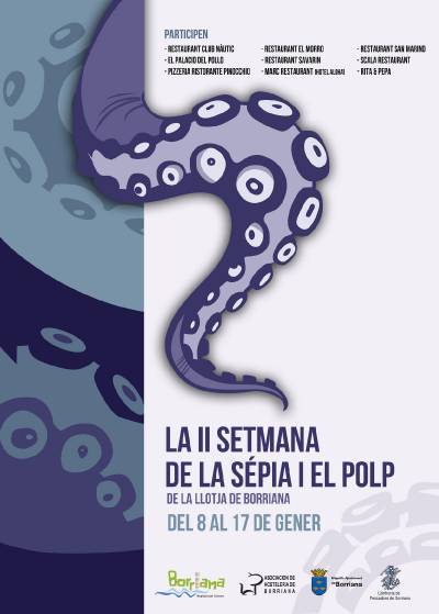 El Ayuntamiento presenta la II Setmana de la Sepia i el Polp de la Llotja de Borriana