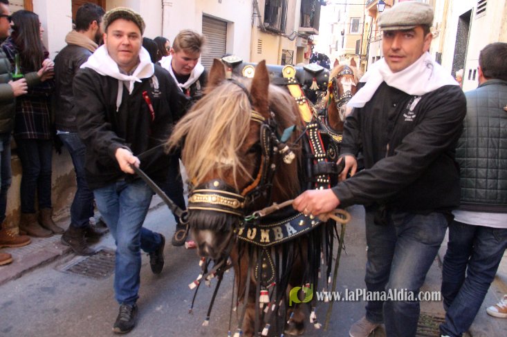 Borriol vive la intensa jornada en honor a Sant Antoni