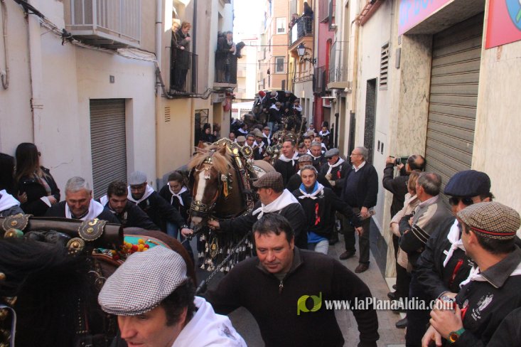 Borriol vive la intensa jornada en honor a Sant Antoni