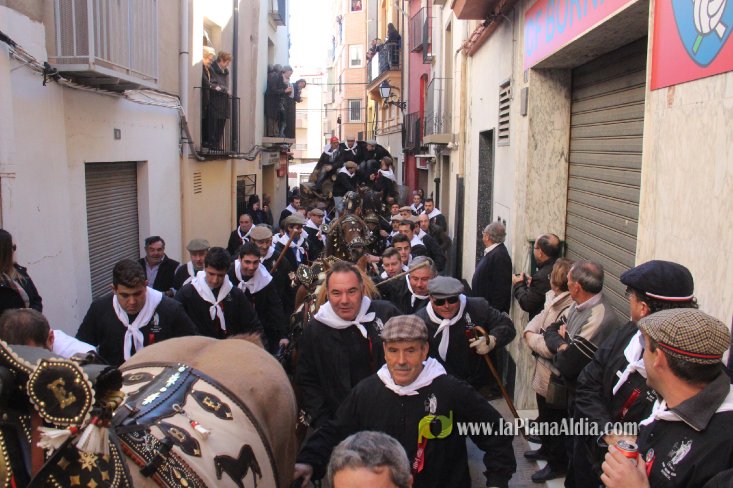 Borriol vive la intensa jornada en honor a Sant Antoni