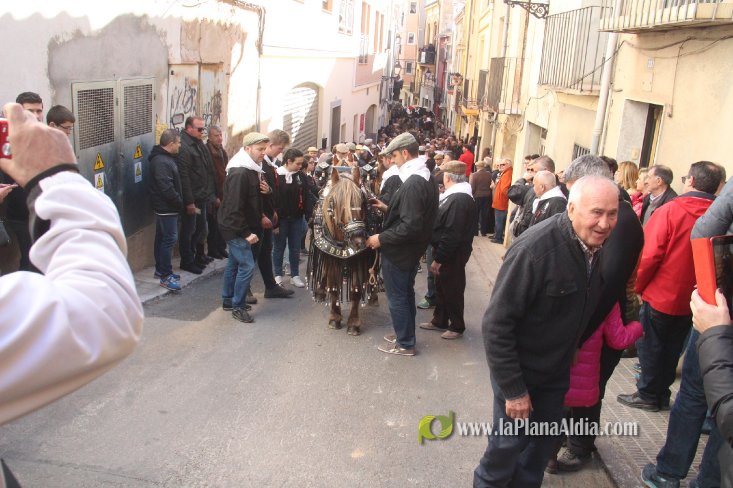 Borriol vive la intensa jornada en honor a Sant Antoni