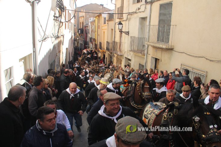 Borriol vive la intensa jornada en honor a Sant Antoni
