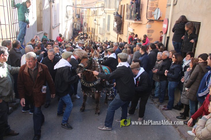Borriol vive la intensa jornada en honor a Sant Antoni