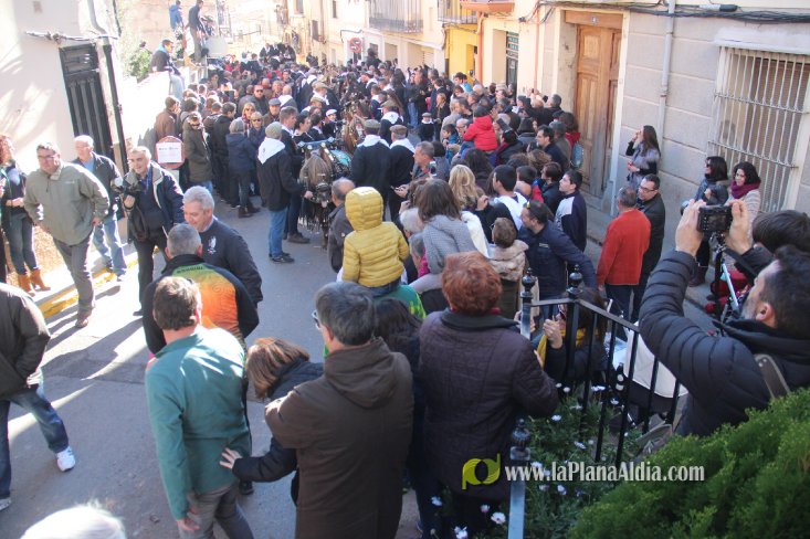 Borriol vive la intensa jornada en honor a Sant Antoni