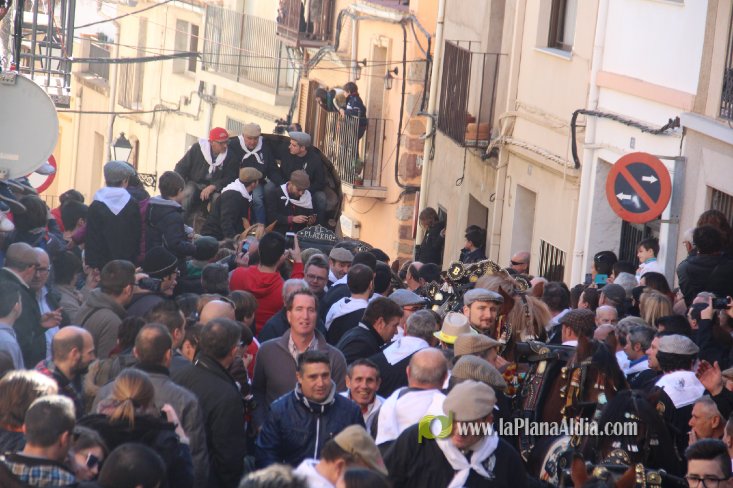 Borriol vive la intensa jornada en honor a Sant Antoni