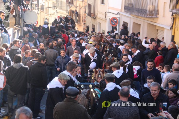 Borriol vive la intensa jornada en honor a Sant Antoni