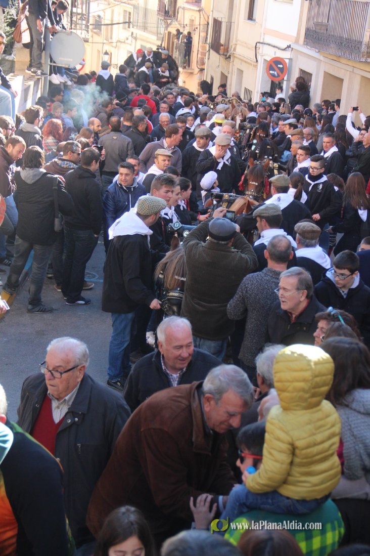 Borriol vive la intensa jornada en honor a Sant Antoni