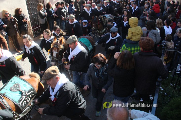 Borriol vive la intensa jornada en honor a Sant Antoni
